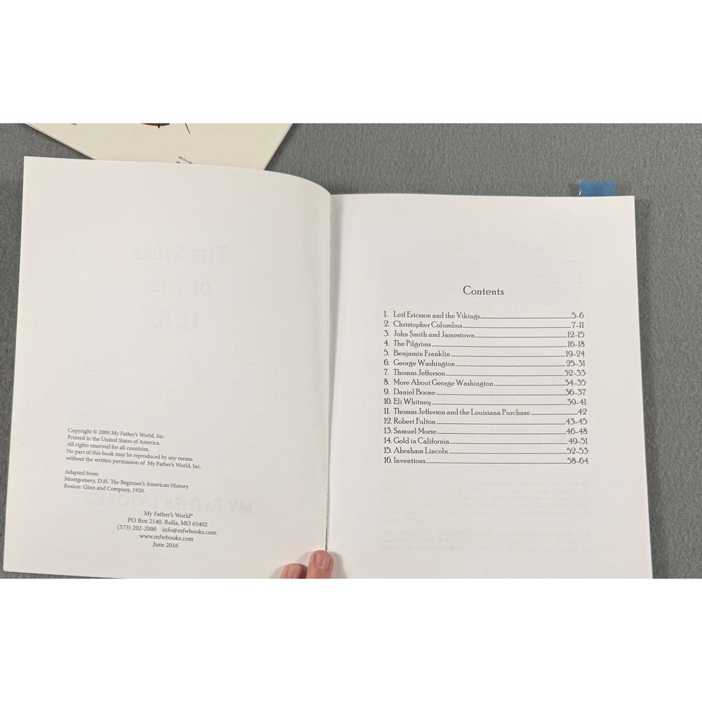 Children's US History & Geography Book Lot | 4th of July | Maps | Level 3 Reader - Picture 7 of 15